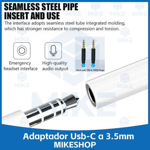 Adaptador Auricular C Compatible Iphone S25 16pro 16promax