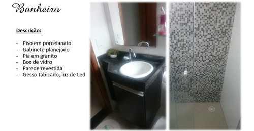 Pq N Oratório Santo André, Apto Sem Cond, 2 Dorms, 1 Vg, 56 M², Semi Mobiliádo. - 55682