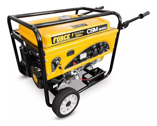 Gerador De Energia Gt 8000e C/ Rodas E Pegador 380v Csm