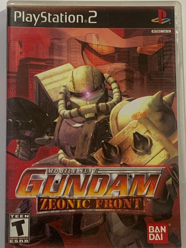 Gundam: Zeonic Front Ps2 Capa E Poster Ps2