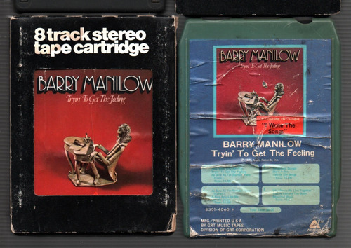 Barry Manilow Tryin' To Get The Feeling 1975 8 Track