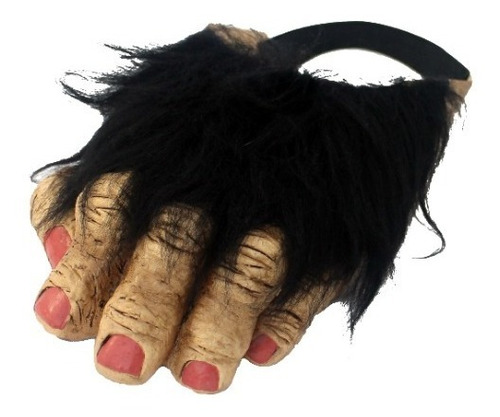Pies De Chimpancé Mono Disfraz Chango Accesorio Halloween