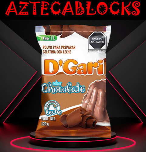 Dgari® 3 Gelatinas De Leche Sabor Chocolate Rinde 1 Litrowow