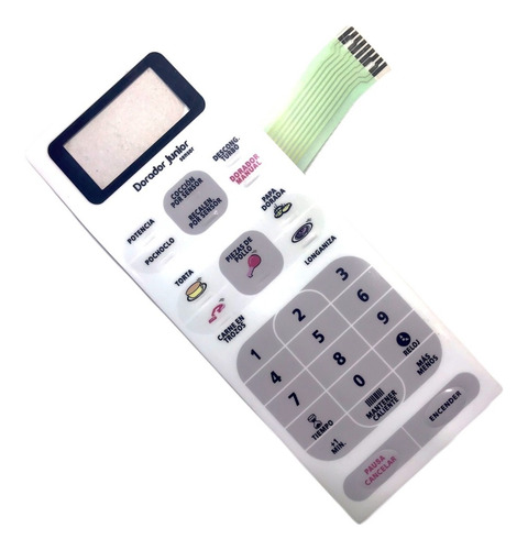 Imagen 1 de 4 de Frente Membrana Microondas Para Panasonic Nng 55ar900