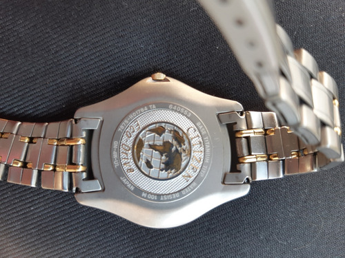 Relógio Citizen Eco-drive Titanium Wr100 A Prova D'agua 100m