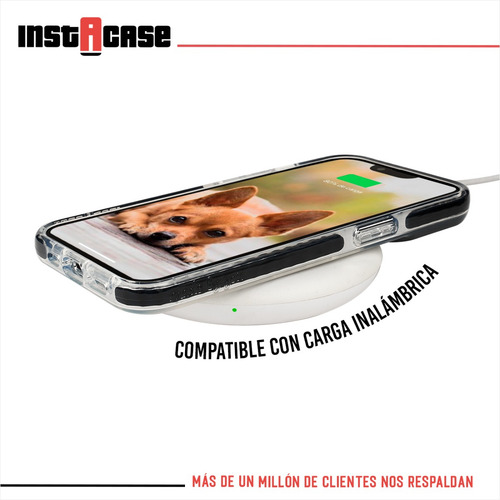 Funda Para iPhone Corazones Personalizada Con Nombre