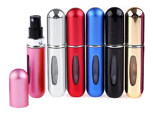 Imagen 1 de 4 de Perfumero Recargable Con Atomizador De Perfume Portatil