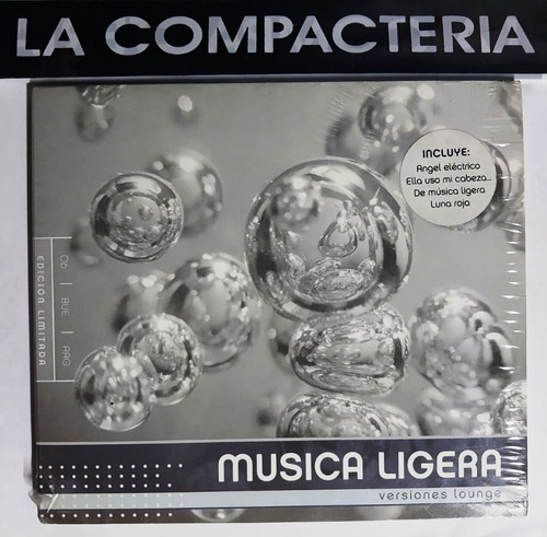 Cd Original - Varios  Música Ligera - Versiones Lounge