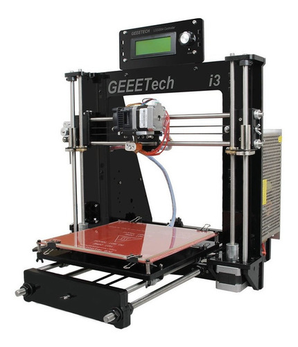 Impressora 3D Geeetech Prusa I3 Pro B preta com tecnologia de impressão FDM