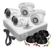 Comprar Kit 4 Camaras De Seguridad Hikvision Dvr 4ch
