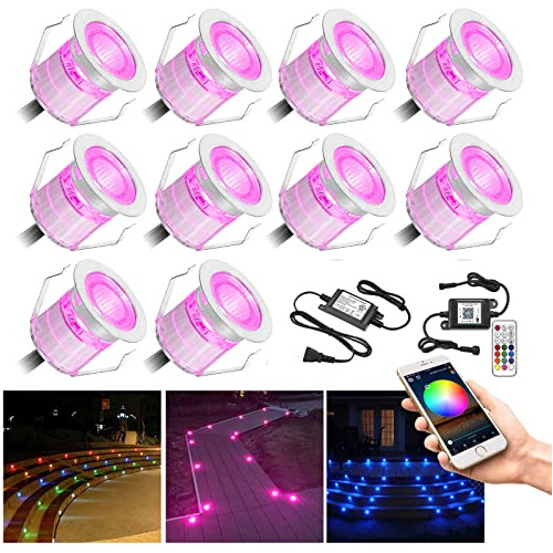 Kit De Luces Led Cubierta, 10 Piezas 1.18  Wifi Contr...