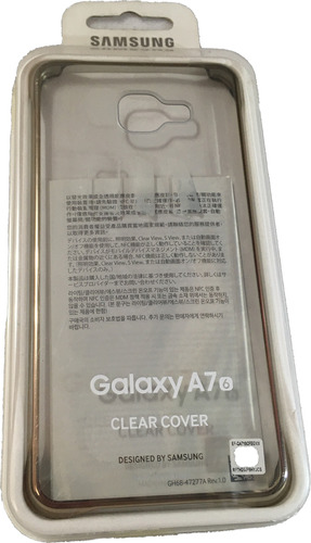 Cubierta Transparente Para Galaxy A7