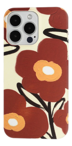 Case Para iPhone Flores Rojas - Funda Protectora