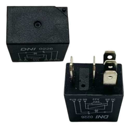 Mini Relay Auxiliar Dni 32780/ 0226 24v 5 Terminales