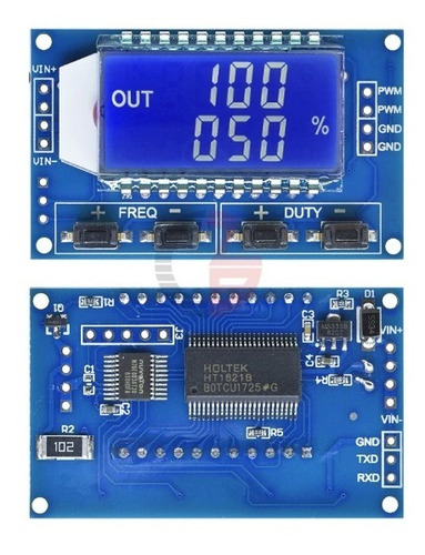 Gerador Pwm Freqüência Ajustável 1hz-150khz 3.3v-30v