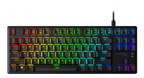 Teclado Gamer Hyperx Alloy Origins Core Rgb Ingles Red Lin