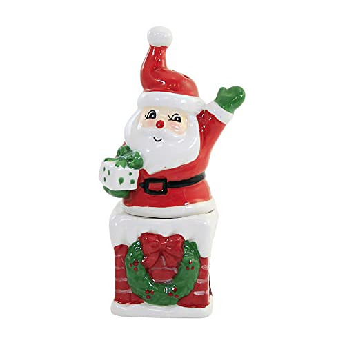 Ganz Mx180543 Salero Y Pimentero De Papá Noel En Chimenea, 5