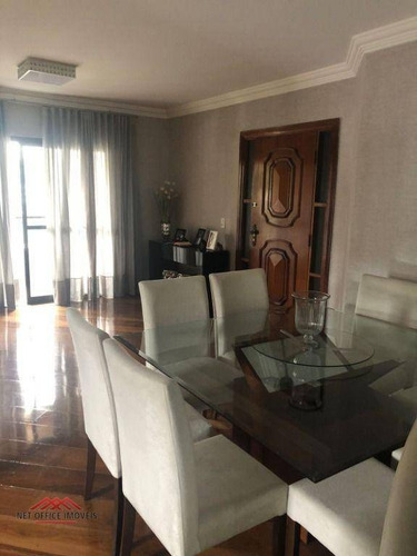 Imagem 10 de 30 de Apartamento Com 4 Dormitórios, 168 M² - Venda Por R$ 880.000,00 Ou Aluguel Por R$ 3.500,00/mês - Jardim São Dimas - São José Dos Campos/sp - Ap2765