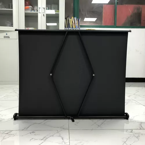 Nueva pantalla de proyector portátil móvil de 50 pulgadas, pantalla de  proyector 16:9, soporte de trípode retráctil para sala de reuniones de cine  en