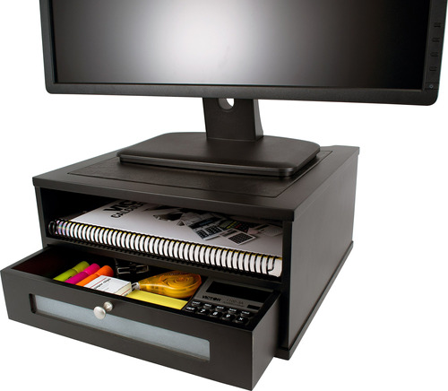 Victor Midnight Black Collection 11755 Soporte Para Monitor