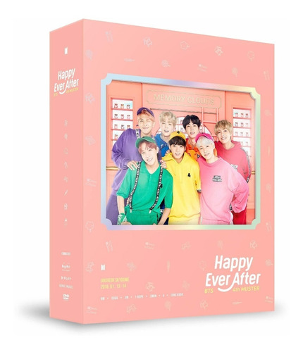 Bts 4th Muster (happy Ever After) Import Ntsc Dvd X 3 Nuevo