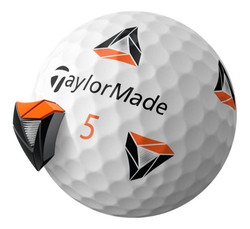 Imagen 3 de 7 de Kaddygolf Pelota Golf Taylormade Tp5x Pix Caja X 12 Premium