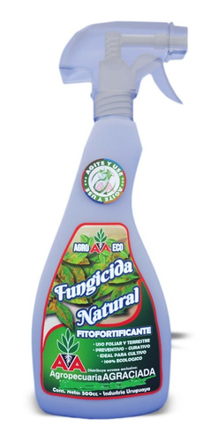 Funguicida Natural Liquido Agite Y Use 500 Cc