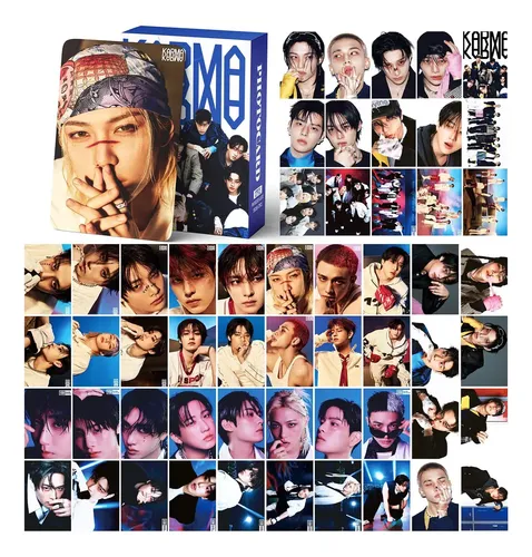 Álbum De Fotos Stray Kids Karma Com 127 Cartões Karma Comple