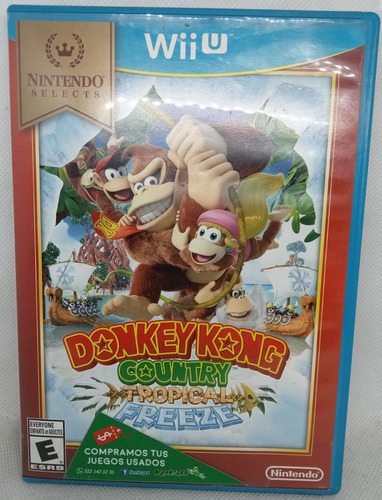 Donkey Kong Country Tropical Freeze Wii U Seminuevo (Usado)