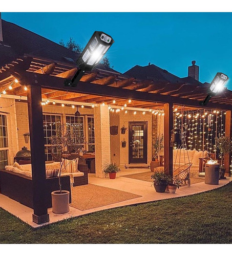 Lámpara Solar Impermeable Para Exteriores/interiores 43led I