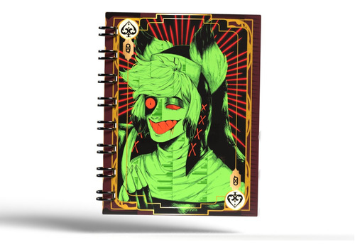 Cuaderno Alastor Monja, Espiral De Metal, Hazbin Hotel