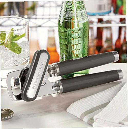 Kitchenaid Abridor De Latas/abrebotellas Multifunción Color Carbón Vegetal