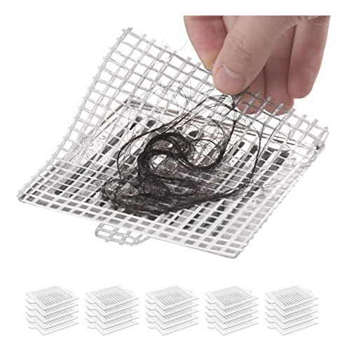 Adhesivos De Malla Removible Para Desagües De Ducha, 25 PuLG