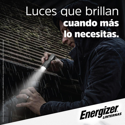 Imagen 3 de 8 de Linterna Energizer Metálica 6 Leds Ml33av4
