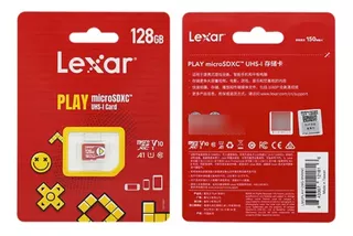 Cartão Micro Sd Lexar Play 128gb Original P/ Nintendo Switch