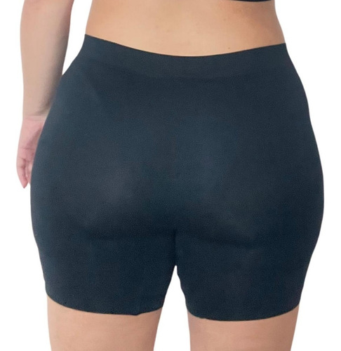 Bermuda Íntima Feminina Adulto Short Plus Size Cintura Alta