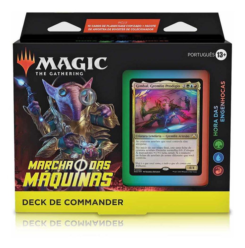 Deck De Commander Marcha Das Máquinas Hora Das Engenhocas Pt