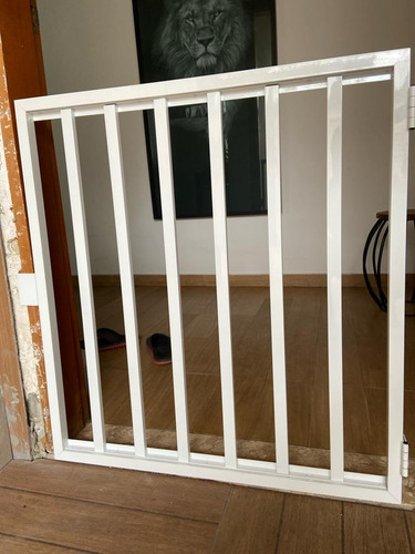 Portão Pet Criança Proteção Alumínio A 100 X 100 L