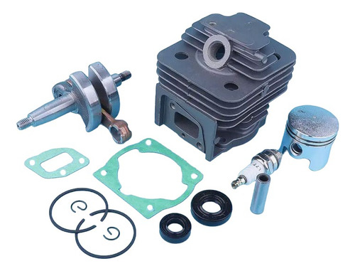 Cilindro Pistón+cigüeñal Para Desbrozador 52cc Husky Hkd5200