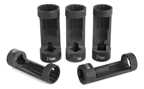 Conector De Tuerca Con Puntal De 1/2 Accionamiento, 5 Piezas
