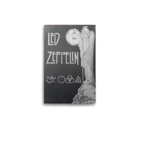 Cuadro Chico Led Zeppelin Tapa Disco 1971 Decoracion 20x30 