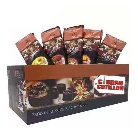 Chocolate Alpino Combo 3 Cajas X 3 Kg Ciudad Cotillón 