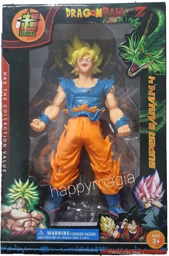 Boneco Dragon Ball Z - Goku Super Sayajin 2 20cm Cabelo Amarelo collection  - PO Box 130953 - Bonecos - Magazine Luiza