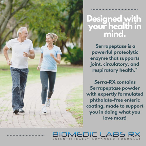 Serra Rx 260,000 Su's (120 Capsules) By Biomedic Labs Rx