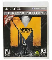 Comprar Juego Metro Last Light Edición Limitada para PS3 Midia Fisica