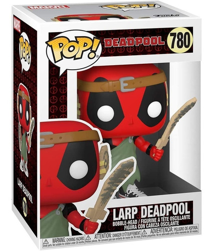 Funko Pop! - Deadpool Larp #780 (en D3 Gamers)