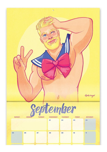 Calendario 2021 Alfredo Roagui De Pared