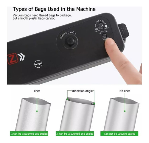Maquina Automatica Sistema Sellado Al Vacio Para Alimentos