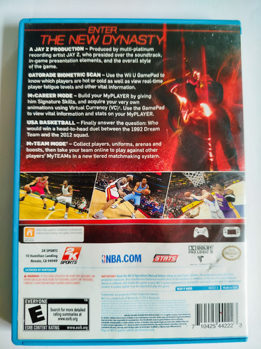 Nba 2k13 Para Wii U (Usado)