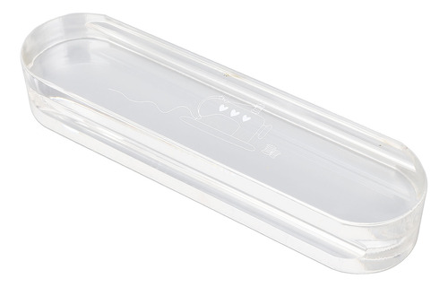 Plancha De Mano Acrílica Transparent Tailors Clapper